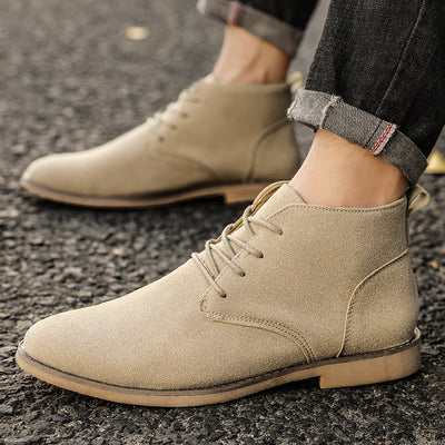 Zapatos y Botas de Negocios Retro Británico para Hombre - Image 8