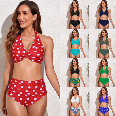 Bikini Multicolor Estilo Europeo y Americano para Mujer - Image 20