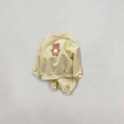 Pijama Infantil Estampado Osito para Niños y Niñas - Image 3