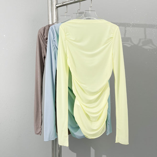 Blusa Entallada Degradado de Colores - Ajuste Perfecto