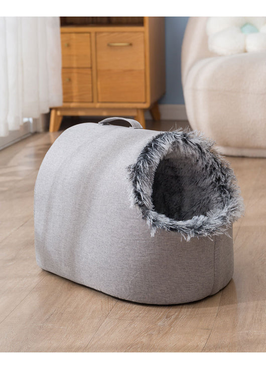Nido Térmico para Gatos con Forro Polar - Saco de Dormir Cerrado Otoño e Invierno - Image 14