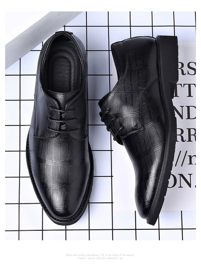 Zapatos Formales de Cuero Genuino para Hombre Talla Grande - Image 16