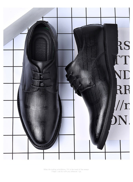 Zapatos Formales de Cuero Genuino para Hombre Talla Grande - Image 16