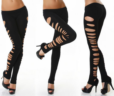 Leggings de Largo Tres Cuartos con Aberturas Laterales