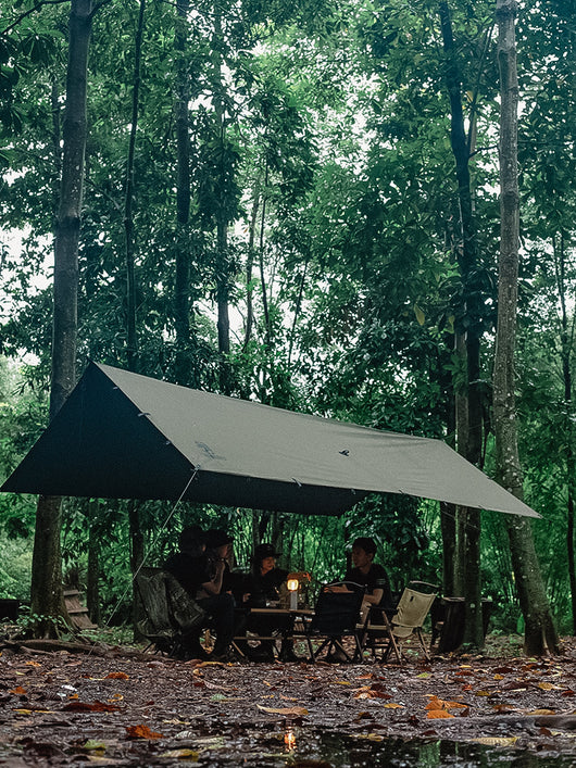 Toldo para Asados y Camping Resistente al Sol y la Lluvia - Image 3
