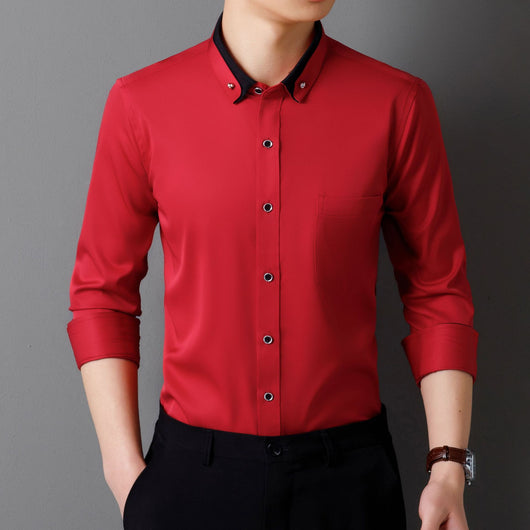Camisa Ejecutiva Manga Larga sin Planchado - Image 15