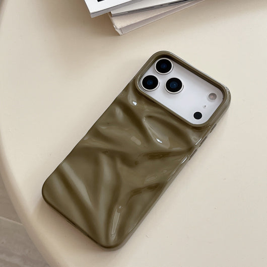 Funda Celular con Patrón Plisado 3D - Colores Otoño Invierno - Image 7