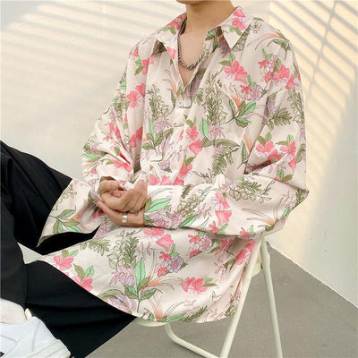 Camisa Casual Estampada de Temperamento para Hombre - Image 6
