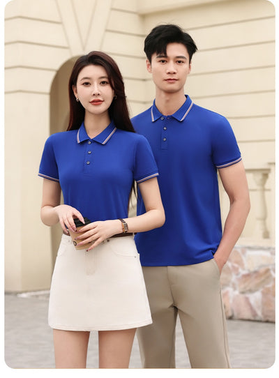 Polo de Trabajo Solona con Efecto Frío y Combinación de Colores - Image 26
