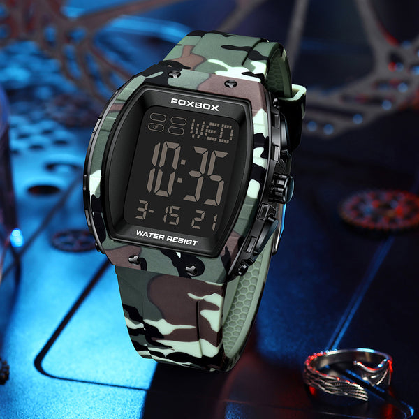 Reloj Digital Multifuncional para Hombre - Perfecto para Estudiantes