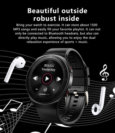 Reloj Inteligente MT3 con Pantalla Táctil Completa, Reproductor de Música y Monitor de Fitness para iOS y Android - Image 16