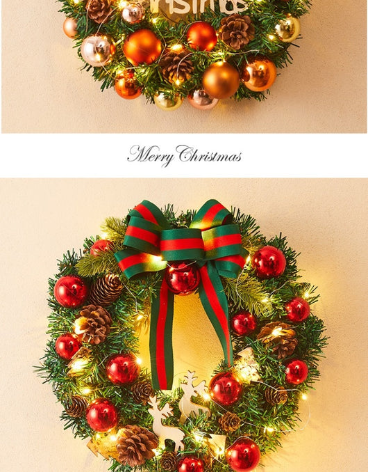 Guirnalda Navideña Creativa con Adornos Decorativos - Image 13