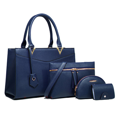 Conjunto de 4 Bolsas de Moda Europea y Americana de Gran Capacidad - Image 13