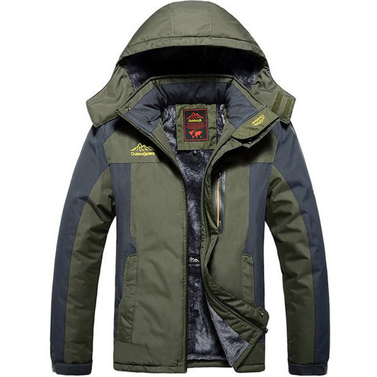 Chaqueta Táctica de Invierno para Hombre Tallas Grandes con Forro Polar - Image 2