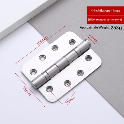 Bisagra de Acero Inoxidable para Puerta de 4 Pulgadas Silenciosa - Image 12