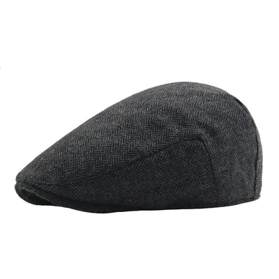 Gorra Tweed Retro Británica para Hombre - Estilo Newsboy Vintage - Image 8