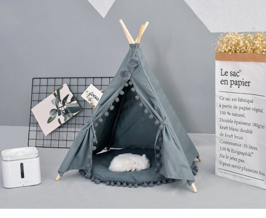 Casa Cama para Mascotas Desmontable y Lavable - 4 Estaciones para Perros y Gatos - Image 7