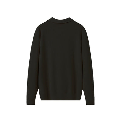 Cardigan de Lana con Cierre para Hombre - Suéter Tipo Saco Elegante - Image 2