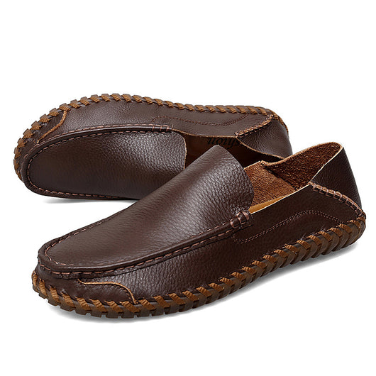 Zapatos Casuales de Cuero Cómodos Talla Grande - Image 6