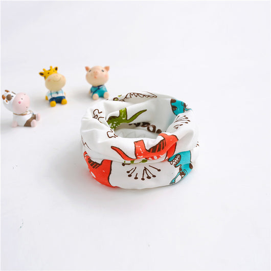 Bufanda Infantil de Algodón Estampada Cálida - Image 19