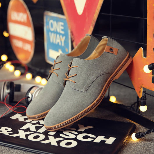 Zapatos de Cuero Premium para Hombre Talla Grande con Acabado Mate - Image 8