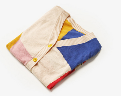 Cardigan Tejido de Algodón Puro para Niños - Abrigo Primavera Otoño - Image 9