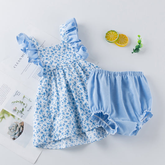 Vestido Princesa Niña con Detalles Rotos Estilo Original