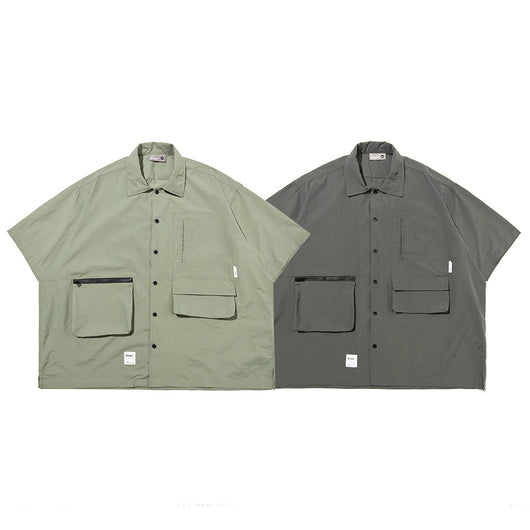 Camisa de Trabajo Impermeable con Múltiples Bolsillos - Estilo Pesca - Image 13