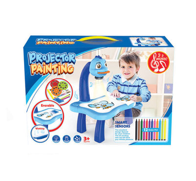Mesa Proyectora Inteligente para Dibujar y Pintar Infantil - Image 9
