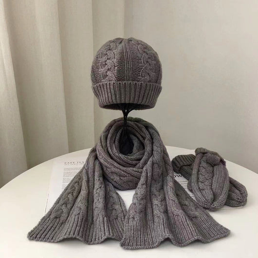 Gorros de Lana Cálidos para Padres e Hijos - Image 26