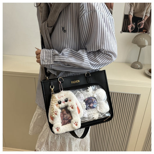 Bolsa Tote Amplia de Diseño Minimalista Japonés para Uso Casual - Image 26