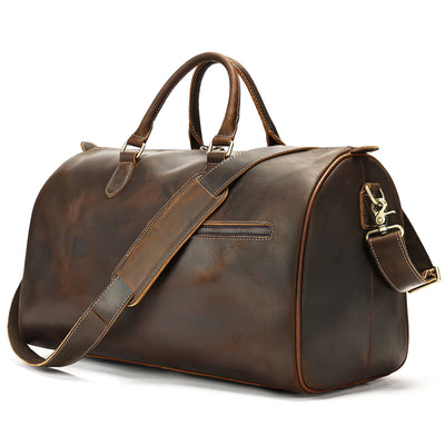 Bolso Bandolera de Cuero Vintage con Gran Capacidad para Viajes - Image 8