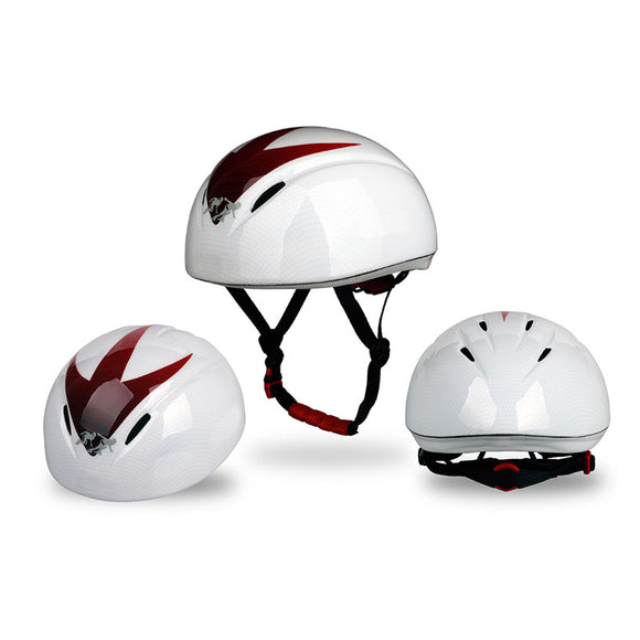 Patines de Pista Corta con Casco Integrado para Patinaje de Velocidad
