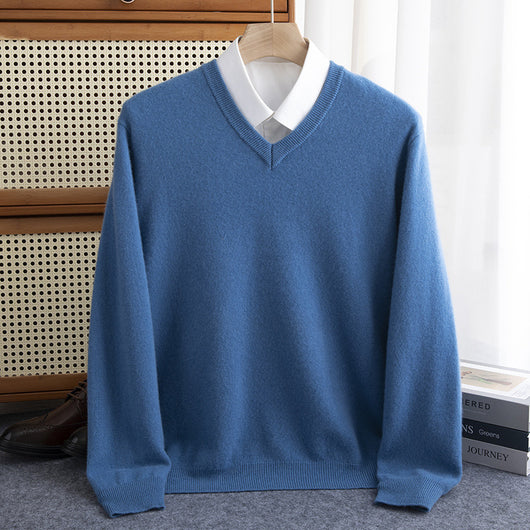 Suéter de Cuello Medio en Lana para Hombre - Image 20