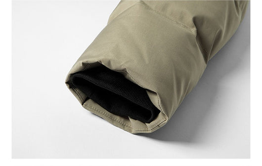 Abrigo Acolchado de Algodón para Hombre con Capucha Desmontable Forrada en Polar - Image 22