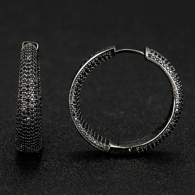 Aretes Retro Halloween Grandes con Baño Electroplateado - Image 3