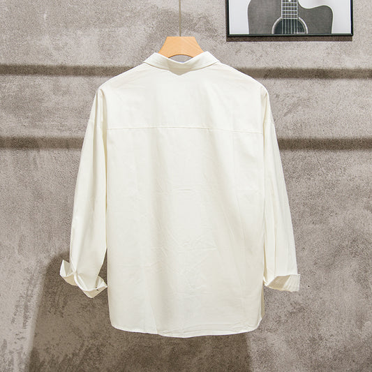 Camisa Holgada de Manga Larga con Estampado Anime Japonés - Image 2