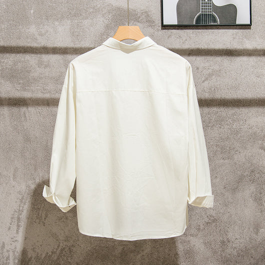 Camisa Holgada de Manga Larga con Estampado Anime Japonés - Image 2
