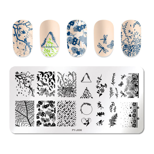 Plantilla de Estampado para Uñas - Kit Profesional de Transferencia - Image 13