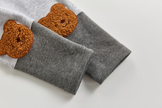Pantalones Rectos para Niños con Diseño de Osito Adorable - Image 16