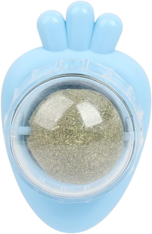 Juguetes de Hierba Gatera Adhesivos con Bolas de Menta para Gatos - Limpieza Dental y Entretenimiento - Image 3