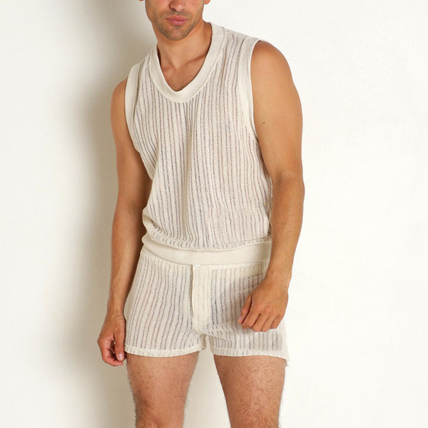 Conjunto de Shorts y Chaleco Casual Hombre Corte I