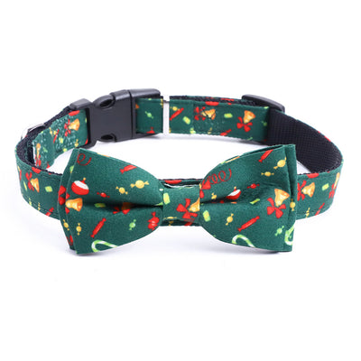 Collar Navideño para Perros Grandes con Moño Festivo - Image 5