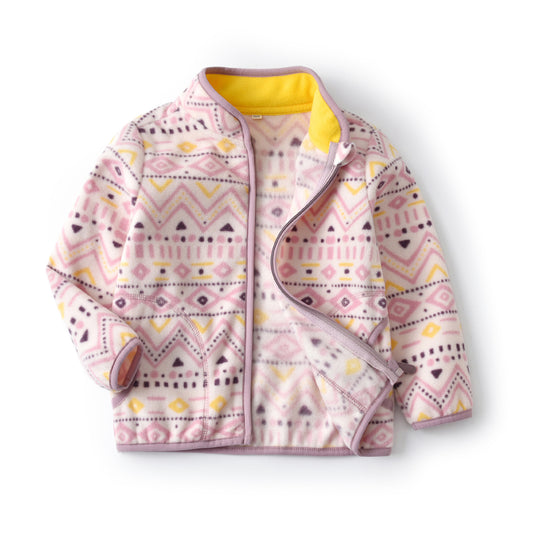 Chaqueta Forro Polar Estampada para Niña - Image 2