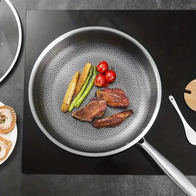 Sartén Wok Premium de Inducción con Revestimiento Antiadherente Panal - Image 3