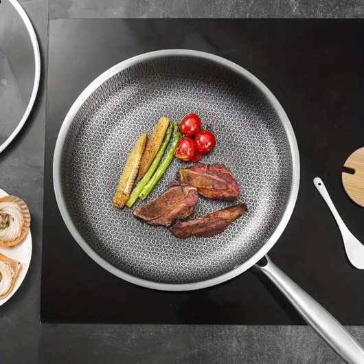 Sartén Wok Premium de Inducción con Revestimiento Antiadherente Panal - Image 3
