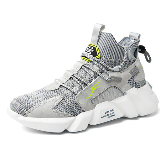 Zapatillas Deportivas Altas de Punto Transpirable - Image 7