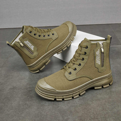 Botas de Trabajo Impermeables con Cierre Lateral para Hombre - Image 4