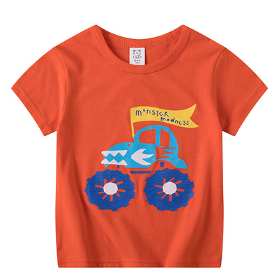 Playera Casual Infantil con Estampado de Dibujos Animados - Image 4