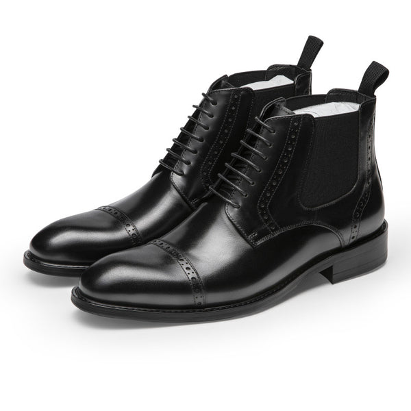 Botas Martin para Hombre Cuero Retro Otoño Invierno - Image 5